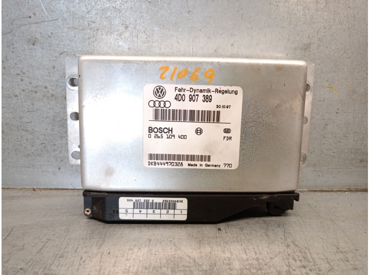 Recambio de centralita abs para audi a8 d2 (4d2, 4d8) 3.7 referencia OEM IAM 4D0907389 0265109400 BOSCH