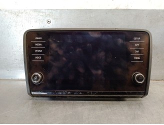 Recambio de pantalla multifuncion para skoda octavia iii (5e3, nl3, nr3) 1.6 tdi referencia OEM IAM 5E0919605N  