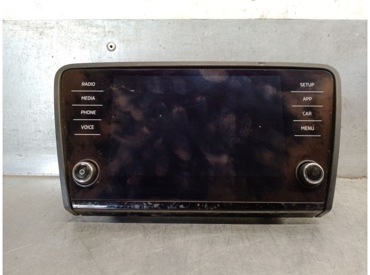 Replacement multifunction display for Skoda Octavia III (5E3, NL3, NR3) 1.6 TDI OEM IAM reference 5E0919605N 