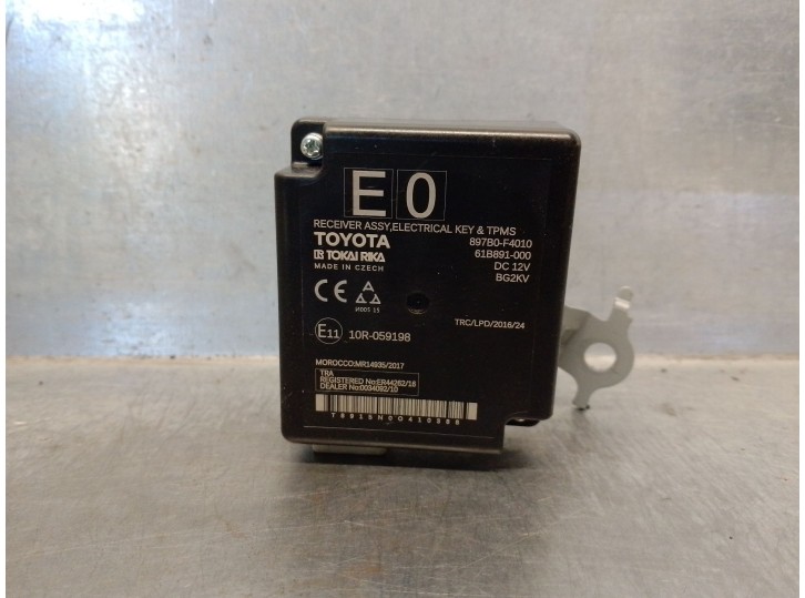 Recambio de modulo electronico para toyota c-hr (_x1_) 1.8 hybrid (zyx10_, zyx11_) referencia OEM IAM 897B0F4010  61B891000