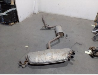 Recambio de tubo escape trasero para volkswagen golf v (1k1) 2.0 tdi 16v referencia OEM IAM 1K6253609L 1K0253611C