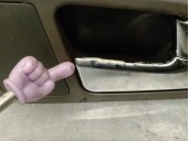 Replacement front right interior door handle for Chevrolet Epica (KL1_) 2.0 D OEM IAM reference 96635828 96635828 