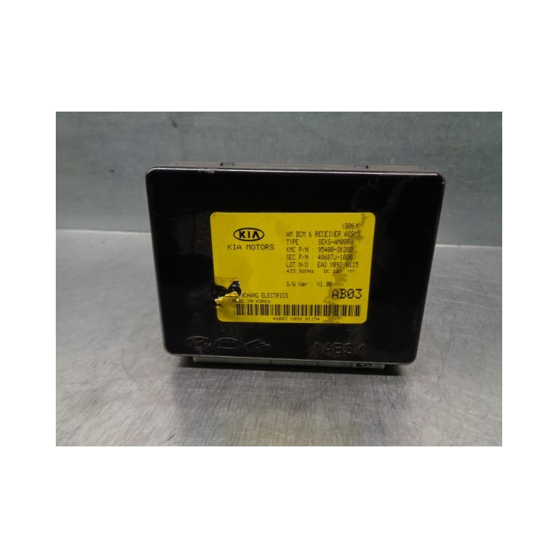 Recambio de modulo electronico para kia soul 1.6 cat referencia OEM IAM 954002K200 48687J1000 