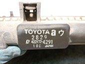 Recambio de radiador agua para toyota avensis verso (amc20l) referencia OEM IAM 1640028290 4221724291 DENSO