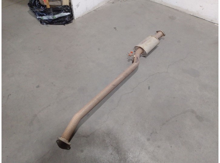 Recambio de tubo escape central para ssangyong korando (ck) 2.0 e-xdi referencia OEM IAM 2440034211 2441034110