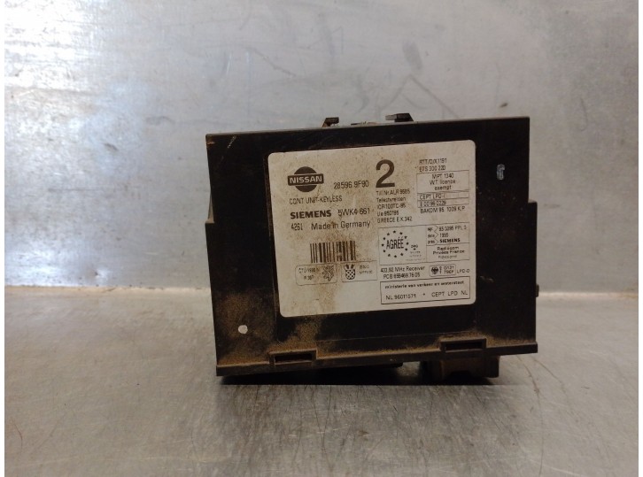 Replacement central locking control unit for Ford Maverick (UDS, UNS) 2.7 TD OEM IAM reference 285969F90 5WK4661SIEMENS