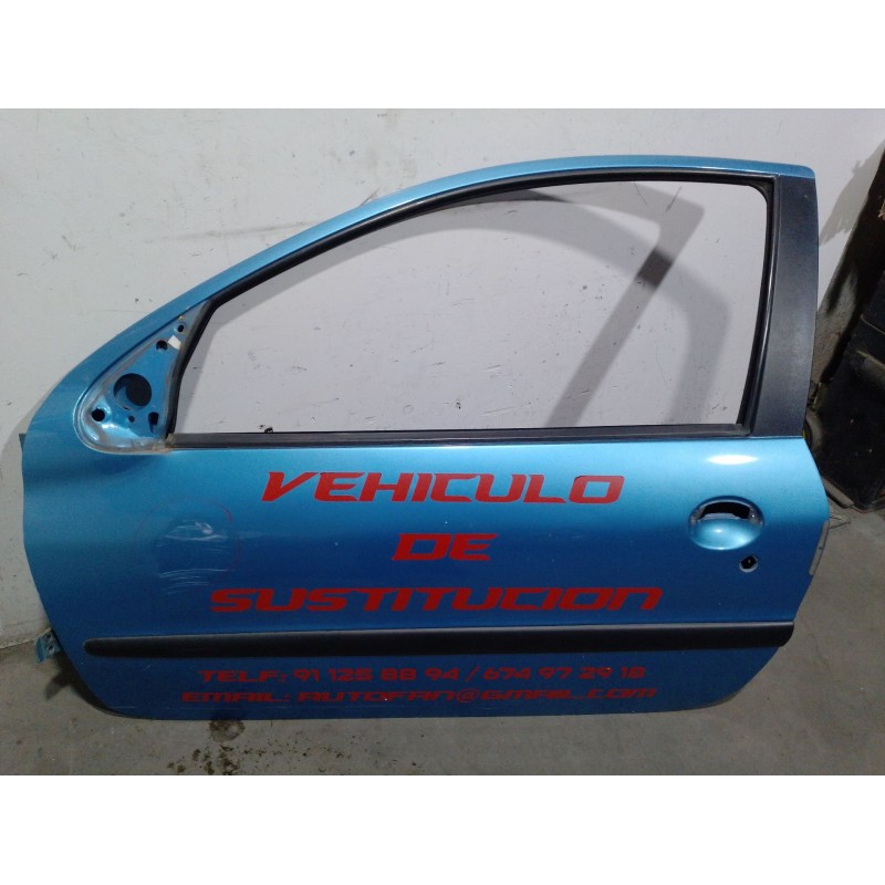 Recambio de puerta delantera izquierda para peugeot 206 hatchback (2a/c) 1.4 i referencia OEM IAM 9002K6  