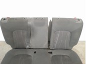 Recambio de asientos traseros para chevrolet aveo berlina hatchback 1.2 cat referencia OEM IAM 3596836 TELA NEGRA 5 PUERTAS