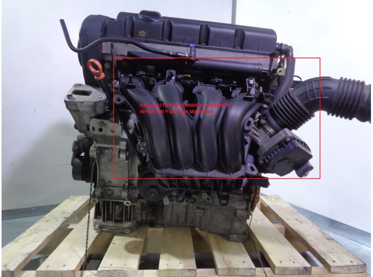 Recambio de motor completo para peugeot 407 2.0 16v cat (rfj / ew10a) referencia OEM IAM RFJ 10LH4P 1400468