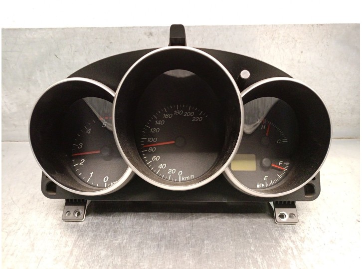 Replacement instrument cluster for Mazda 3 (BK) 1.6 Di Turbo OEM IAM reference 4TBN9JB BP4K55214 