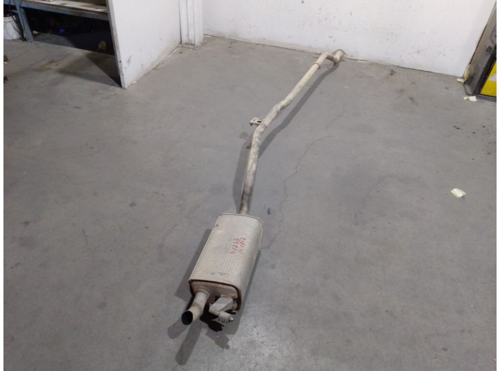 Replacement rear exhaust pipe for Renault Clio II van/hatchback (SB0/1/2_) 1.5 dCi (SB3M) OEM IAM reference 8200346922