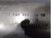 Recambio de tubo escape trasero para opel zafira tourer c (p12) 1.4 (75) referencia OEM IAM 863013  