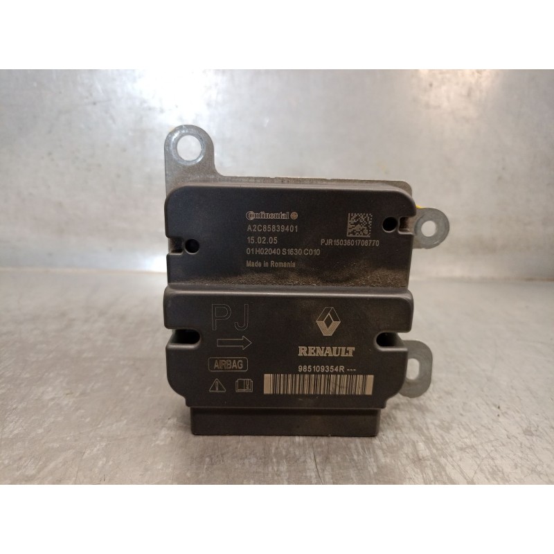 Recambio de centralita airbag para dacia lodgy (js_) 1.6 lpg referencia OEM IAM 985109354R  A2C85839401 CONTINENTAL