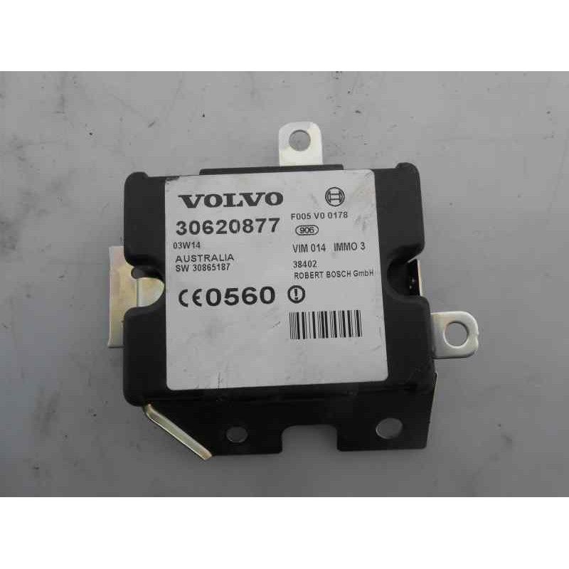 Recambio de centralita inmovilizador para volvo v40 familiar 1.9 diesel cat referencia OEM IAM 30620877 SW30865187 F005V00178