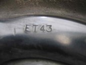 Recambio de llanta para renault megane i scenic (ja0) 1.9 turbodiesel referencia OEM IAM R146JX14CHET43 6JX14CHET43 HIERRO