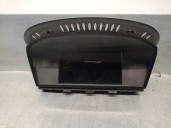 Recambio de pantalla multifuncion para bmw 5 touring (e61) 520 d referencia OEM IAM 65829151977  