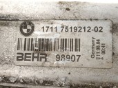 Recambio de radiador agua para bmw 5 (e60) 530 i referencia OEM IAM 17117519212 98907 BEHR