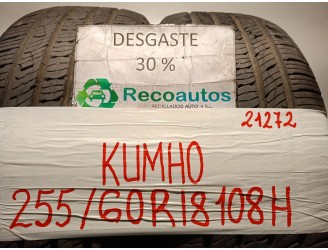 Recambio de neumatico/s para ssangyong actyon i 2.0 xdi referencia OEM IAM 25560R18108H KUMHO CRUGEN PREMIUM KL33