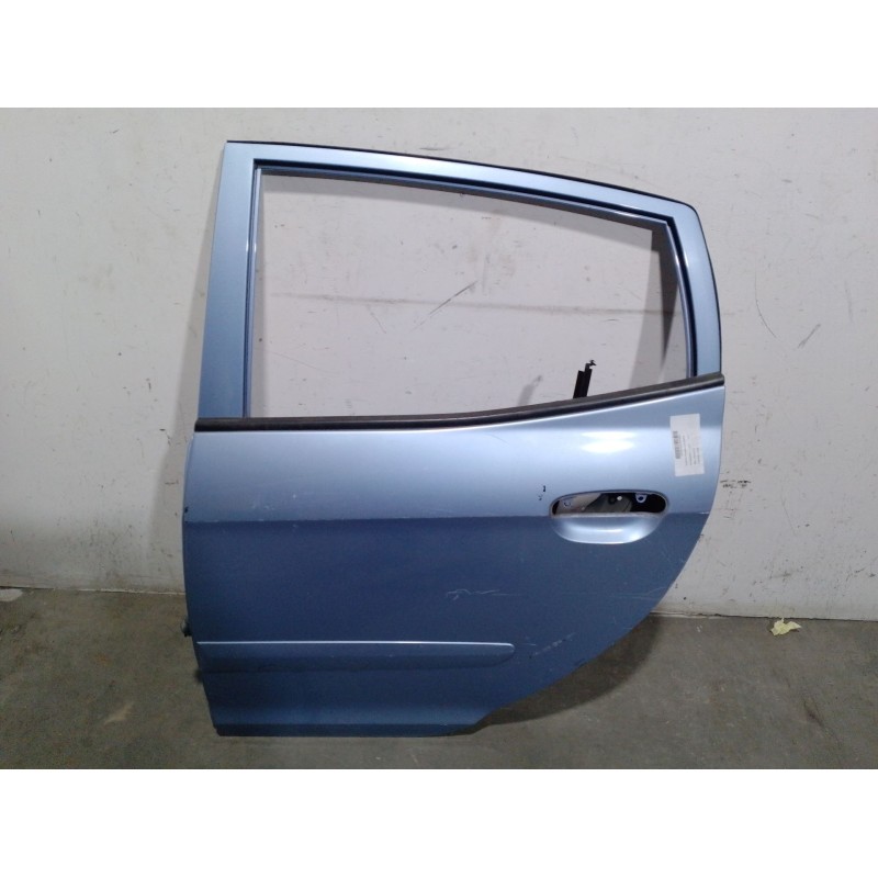 Recambio de puerta trasera izquierda para kia picanto 1.1 cat referencia OEM IAM 7700307010 AZUL 5 PUERTAS