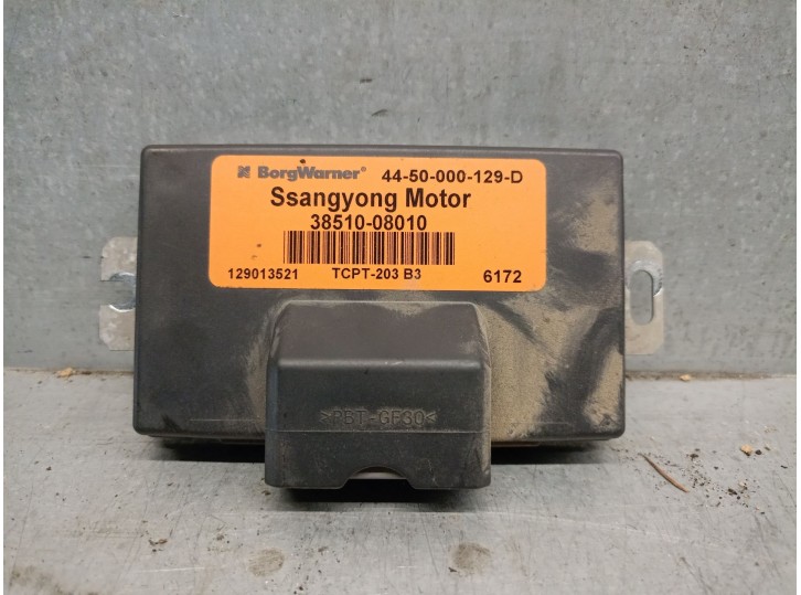 Recambio de centralita cambio automatico para ssangyong actyon i 2.0 xdi referencia OEM IAM 3851008010 129013521 4450000129D BOR