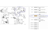 Recambio de tubos aire acondicionado para toyota avensis (_t25_) 1.8 (zzt251_) referencia OEM IAM 8871205280 8871205280 