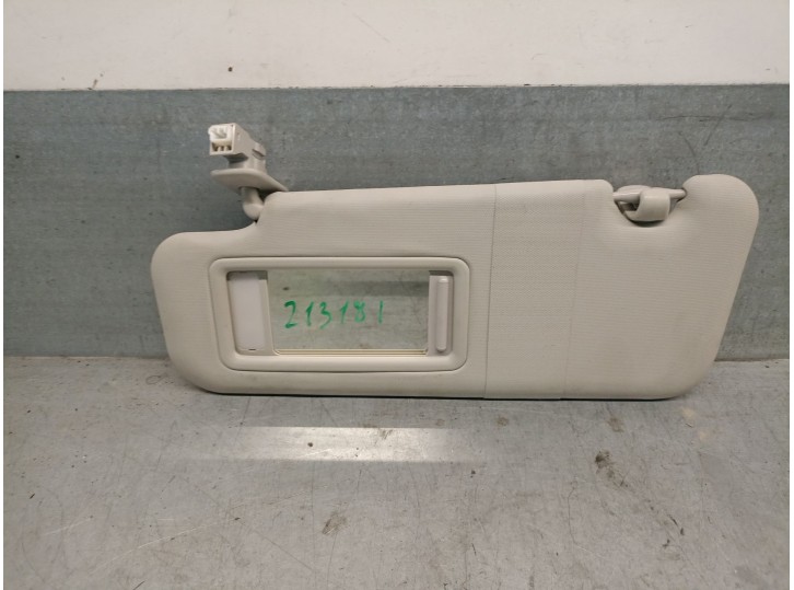 Recambio de parasol izquierdo para mazda 3 sedán (bm_, bn_) 2.0 referencia OEM IAM GHP969320A75 