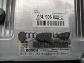 Recambio de centralita motor uce para audi a4 b8 (8k2) 2.0 tdi referencia OEM IAM 03L906022C 0281014263 BOSCH