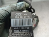Recambio de cinturon seguridad trasero central para audi a4 b8 (8k2) 2.0 tdi referencia OEM IAM 8K5857807K  610307000