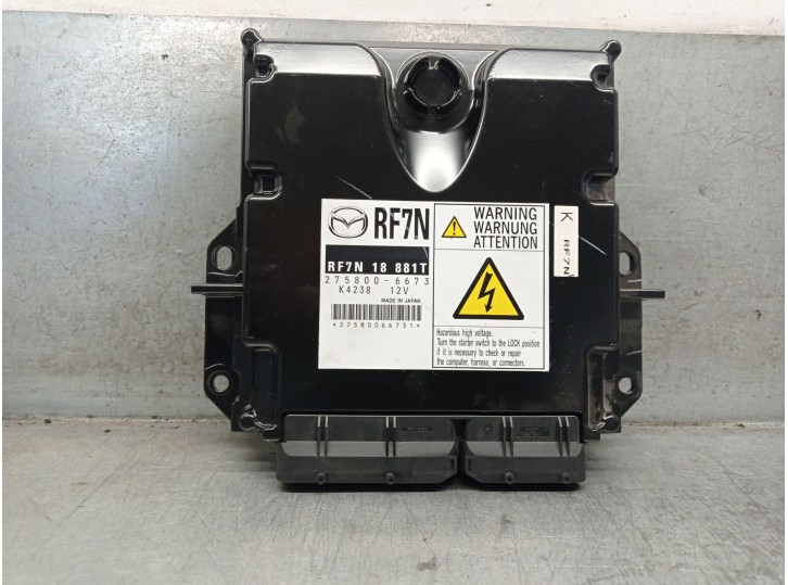 Replacement engine ECU for Mazda 5 (CR) 2.0 CD (CR19) OEM IAM reference RF7N18881T 2758006673