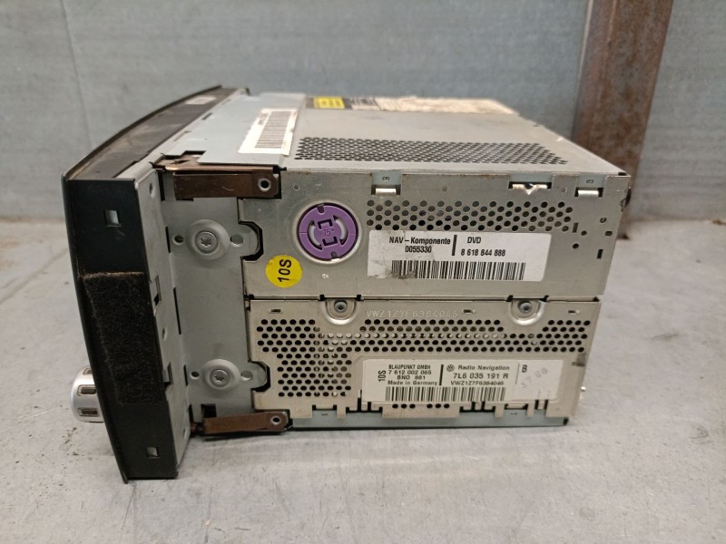 Recambio de sistema audio / radio cd para volkswagen touareg (7la) 2.5 tdi dpf referencia OEM IAM 7L6035191R  