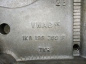 Recambio de puente delantero para volkswagen golf v (1k1) 1.4 tsi referencia OEM IAM 1K0199369F 1K0199313H 