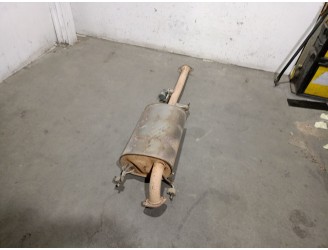 Recambio de tubo escape central para toyota land cruiser (j15) 3.0 turbodiesel cat referencia OEM IAM 13016 1742030250 