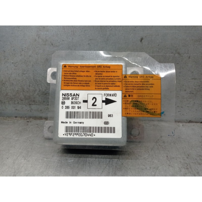 Recambio de centralita airbag para nissan primera (p11) 1.6 16v referencia OEM IAM 285569F207  0285001194 BOSCH