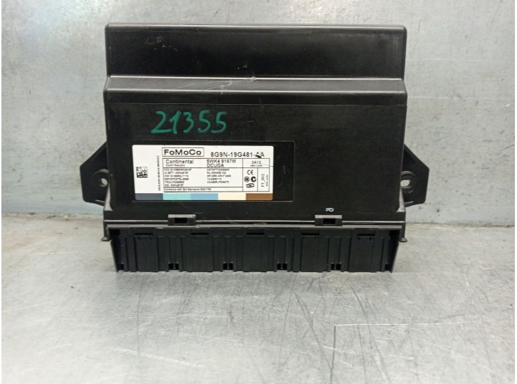 Recambio de modulo electronico para jaguar xf i (x250) 3.0 d referencia OEM IAM 8G9N19G481AA  5WK49167M CONTINENTAL