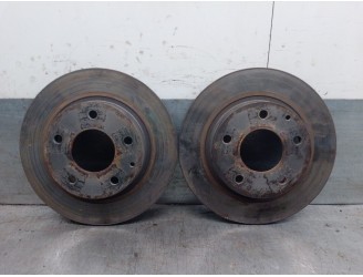 Recambio de disco freno trasero para mazda 3 sedán (bm_, bn_) 2.0 referencia OEM IAM BJS726251B BJS726251B 