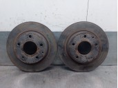 Recambio de disco freno trasero para mazda 3 sedán (bm_, bn_) 2.0 referencia OEM IAM BJS726251B BJS726251B 