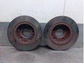 Recambio de disco freno trasero para mazda 3 sedán (bm_, bn_) 2.0 referencia OEM IAM BJS726251B BJS726251B 