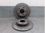 Recambio de disco freno trasero para mazda 3 sedán (bm_, bn_) 2.0 referencia OEM IAM BJS726251B BJS726251B 