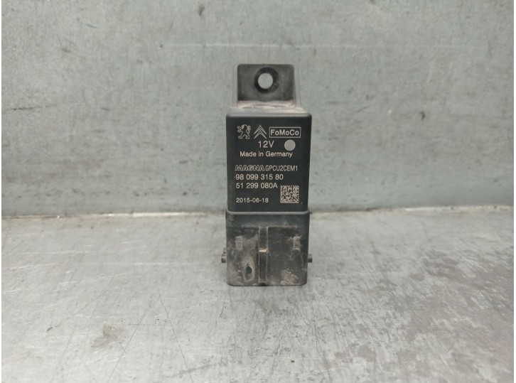 Recambio de caja precalentamiento para ford transit courier b460 furgoneta/monovolumen 1.5 tdci referencia OEM IAM 9809931580 5