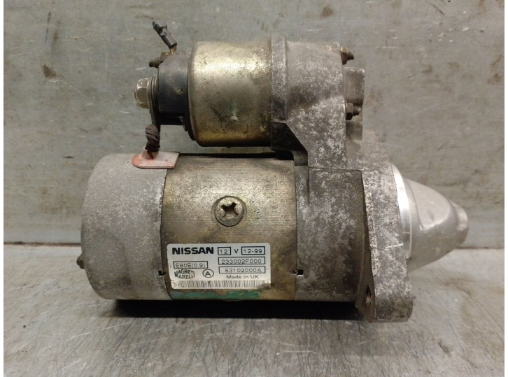 Recambio de motor arranque para nissan primera (p11) 1.6 16v referencia OEM IAM 233002F000 233002F000 63102000A MAGNETI-MARRELLI