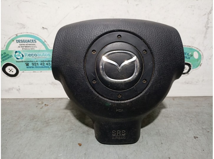 Recambio de airbag delantero izquierdo para mazda 2 (dy) 1.4 cd referencia OEM IAM T93278A 