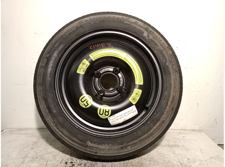 Recambio de neumatico repuesto para peugeot 207/207+ (wa_, wc_) 1.4 16v referencia OEM IAM 5401T0 CONTINENTAL T12580R1595M