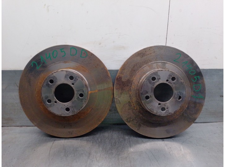 Recambio de disco freno delantero para subaru legacy v (bm) 2.0 d awd (bmd) referencia OEM IAM 26300SA001 26300SA001 