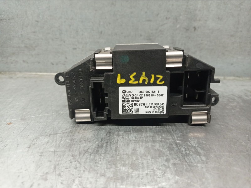 Recambio de resistencia calefaccion para seat altea xl (5p5, 5p8) 1.6 referencia OEM IAM 3C0907521B  F011500045 DENSO