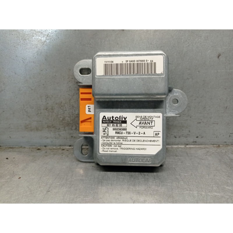 Recambio de centralita airbag para peugeot 307 cc (3b) 1.6 16v referencia OEM IAM 9652363880  601958200