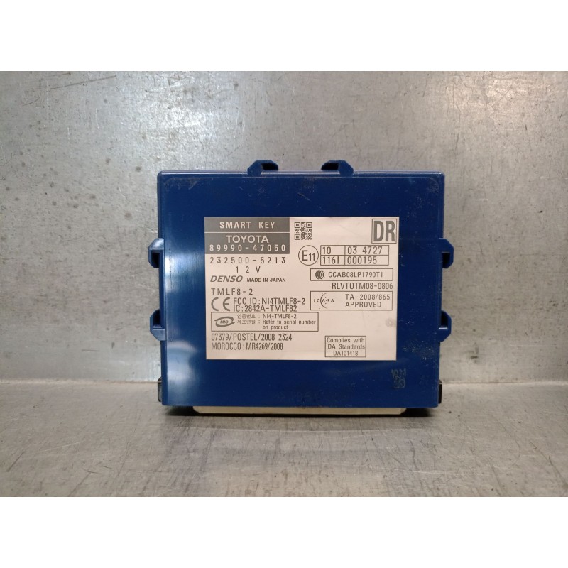 Recambio de modulo electronico para toyota prius (_w3_) 1.8 hybrid (zvw3_) referencia OEM IAM 8999047050  2325005213 DENSO