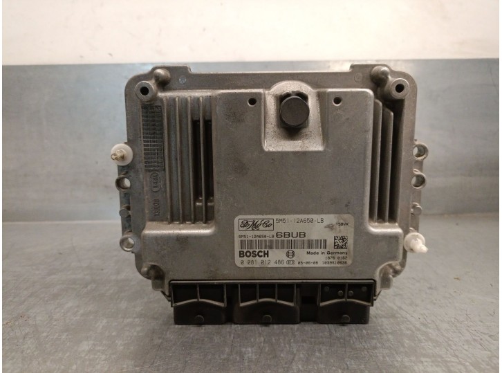 Recambio de centralita motor uce para ford focus ii sedán (db_, fch, dh) 1.6 tdci referencia OEM IAM 5M5112A650LB 0281012486 BO