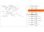 Recambio de tubo para subaru legacy v (bm) 2.0 d awd (bmd) referencia OEM IAM 46013AJ000 46013AJ000 