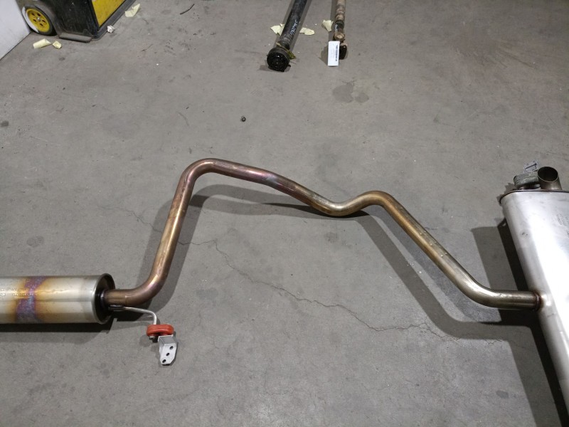 Recambio de tubo escape trasero para seat leon (kl1, klg) 1.0 tsi referencia OEM IAM  5FA253609E 