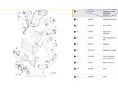 Recambio de tubo para jaguar xf i (x250) 3.0 d referencia OEM IAM 6W936F073AB C2C36495 